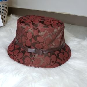 Coach Bucket Hat Signature Canvas
